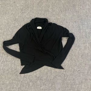 Joah Brown cropped tie sweater